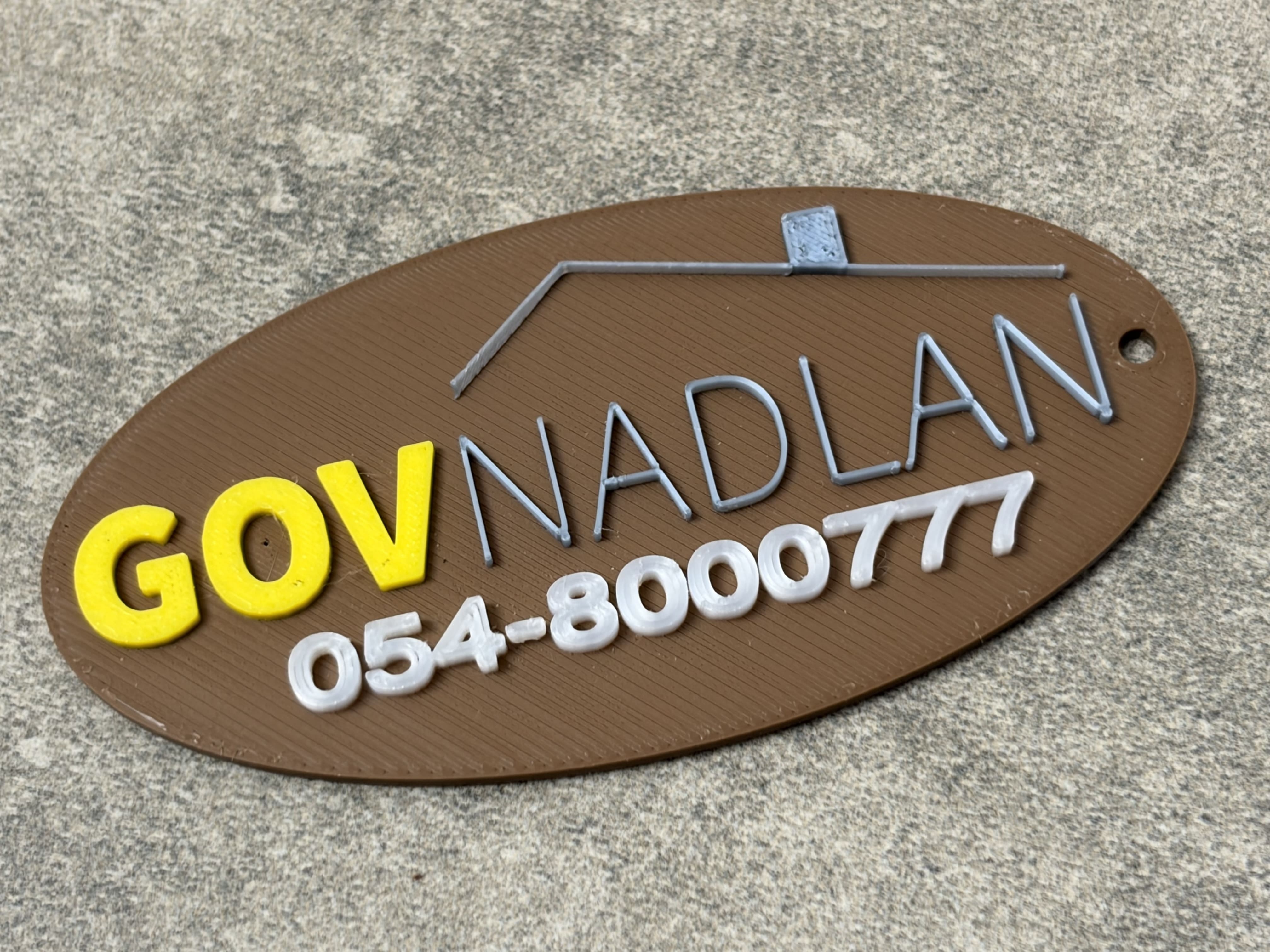 Address sign